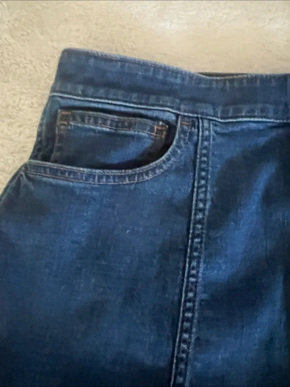 Madewell women’s jean Dark Blue Button-Front Denim Midi Skirt size 29 - Picture 11 of 16